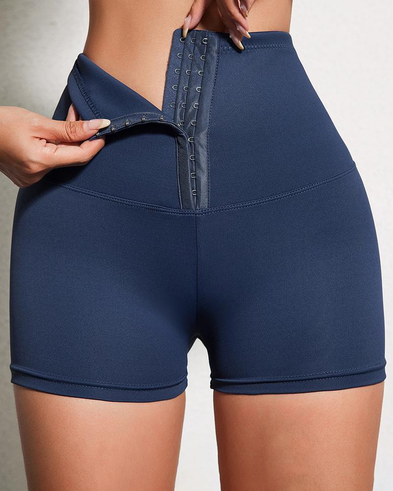 

High Waist Bodyshaper Tummy Control Shorts Shapewear Seamless Thigh Slimmer Underwear, Purplish blue