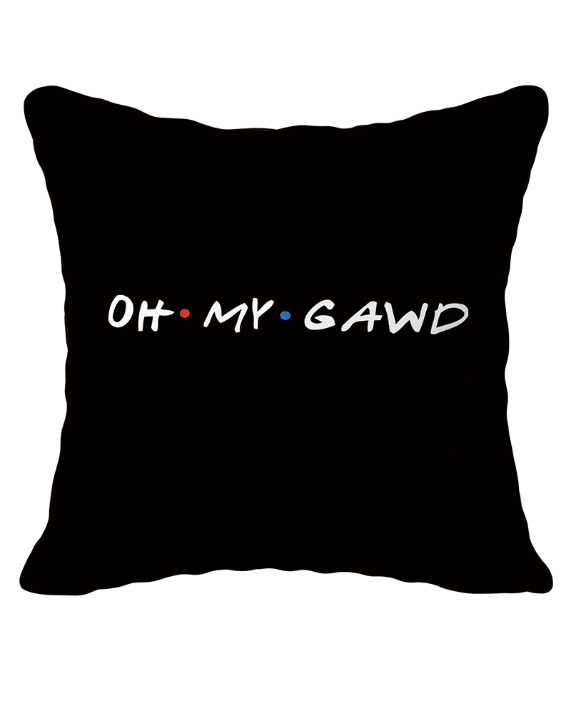 

Friends TV Pillow Covers Classic Printed Square Sofa Cushion Covers, Style2