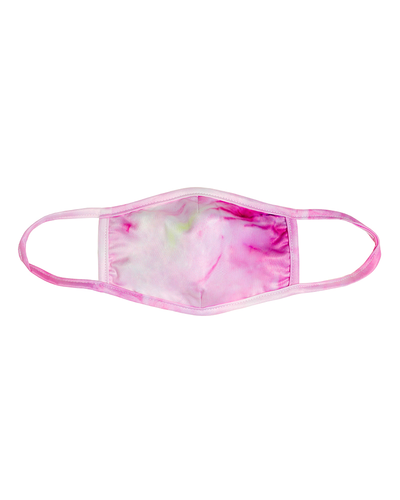 

Tie Dye / Starry Sky Print Colorblock Breathable Mouth Mask, Light pink(deep throat)