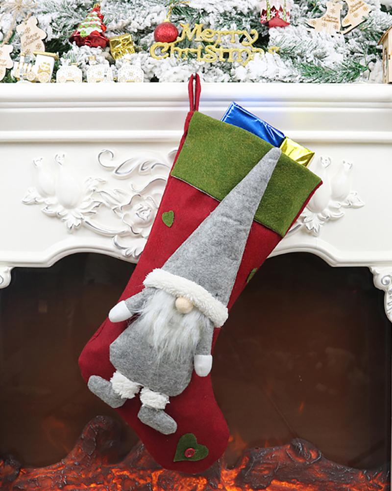 

Christmas Gnomes Svg Pattern Socks Ornaments, Style2