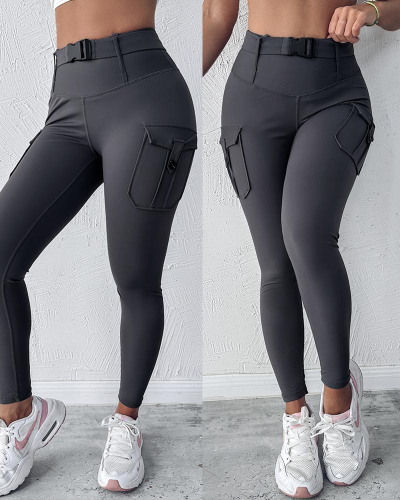 

Pantalon actif à séchage rapide avec poche, Light gray