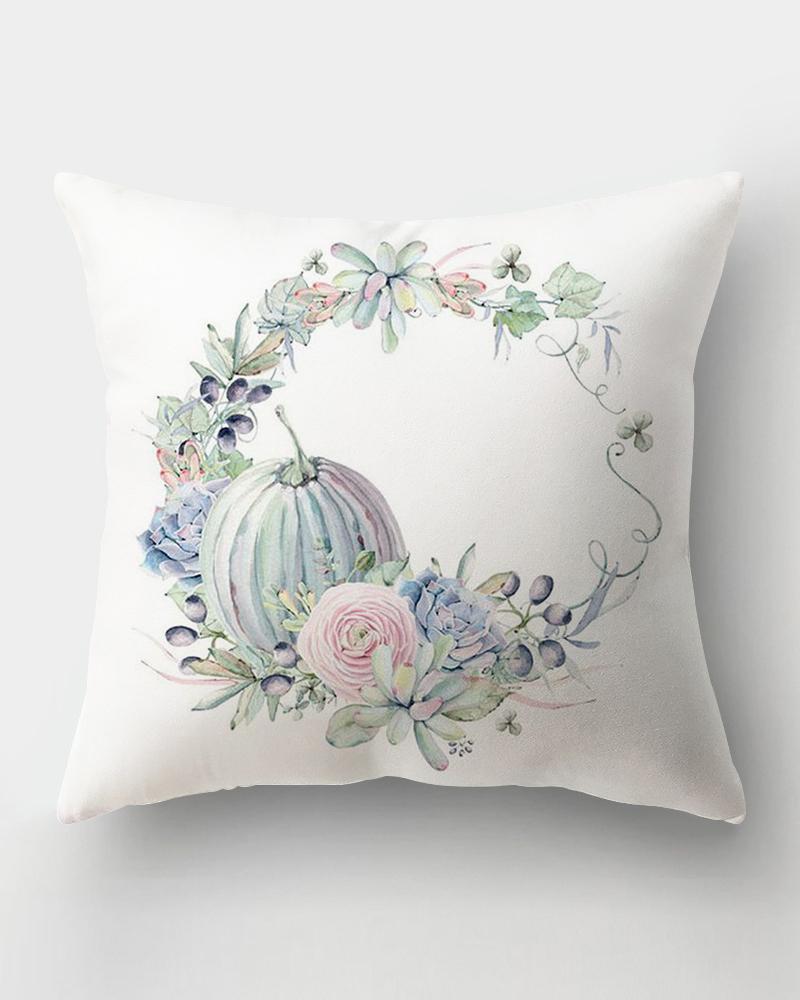 

Autumn Decorations Pumpkin Throw Pillow Cover Cushion Couch Cover Pillow Cases for Autumn Halloween Thanksgiving Day, Style4