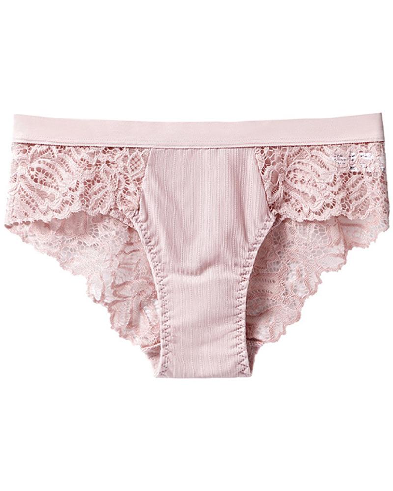 Low Waist Crochet Lace Panty