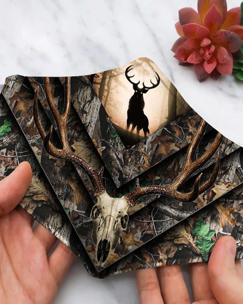 

Animal Graphic Print Breathable Face Mask, Style7