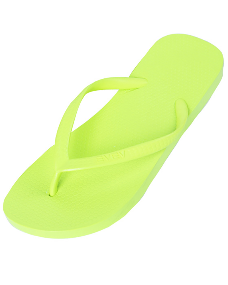 

Toe Post Non Slip Beach Flip Flops, Green