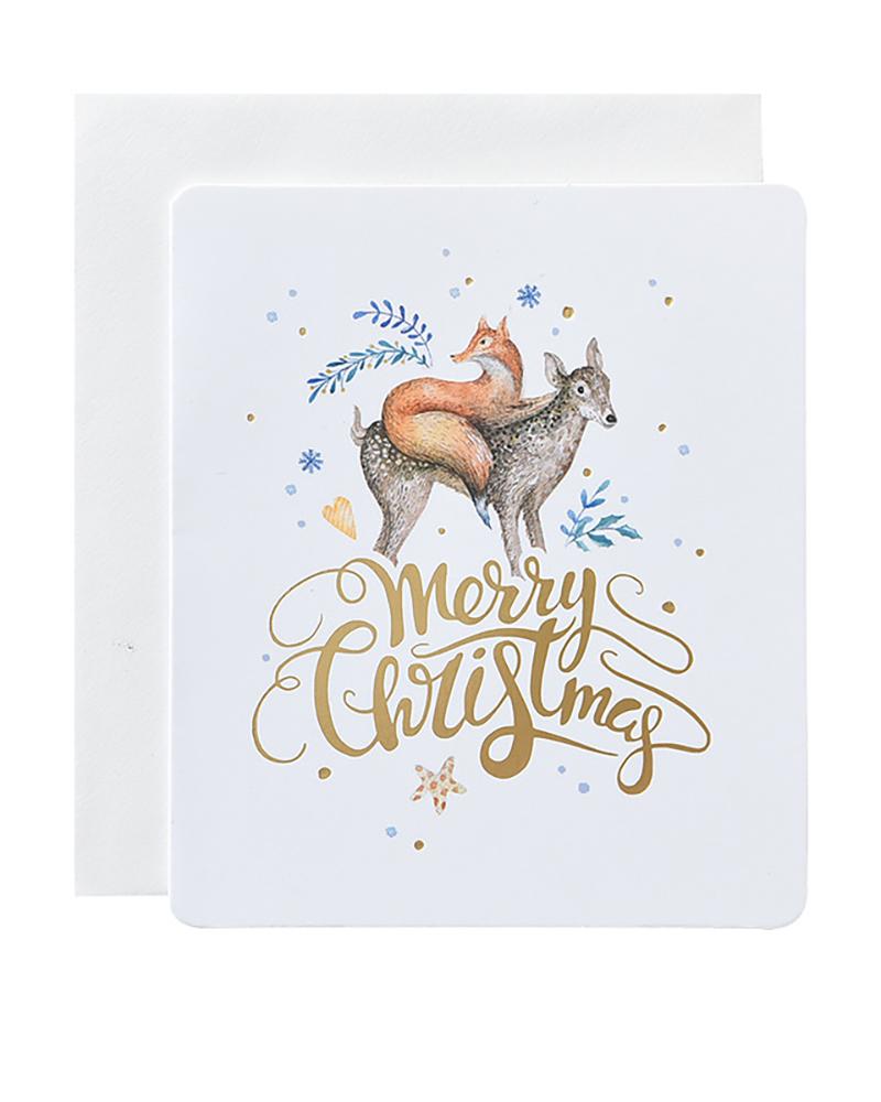 

Christmas Greeting Card With Envelope, Style2