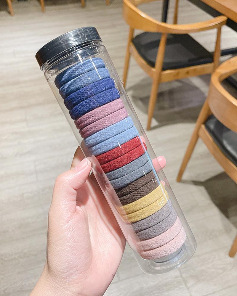 

20PCS Seamless Elastic Hair Tie, Style5