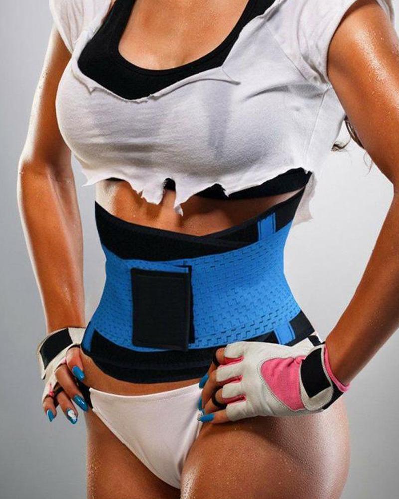 

Waist Trainer Belt, Blue