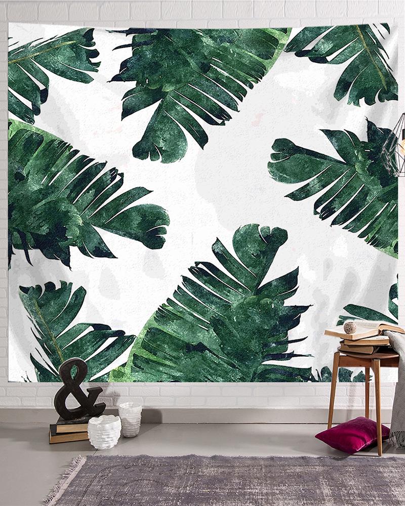 

Tropical Print Suede Tapestry, Style3