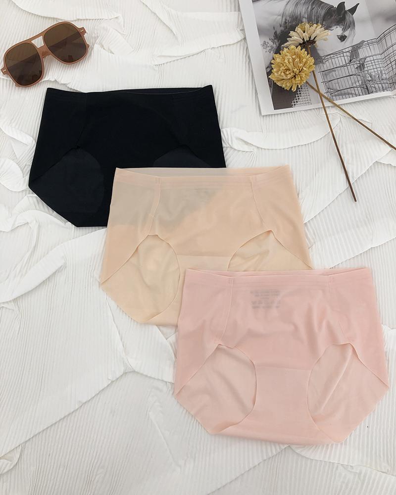 

Set Seamless Cool Comfort Brief Panty, Nude