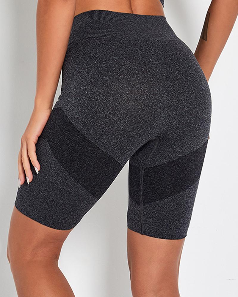 

Plain Skinny Sporty Pants, Black