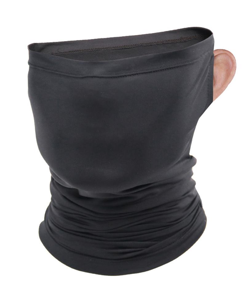 

Sunscreen Sporty Riding Mask, Black