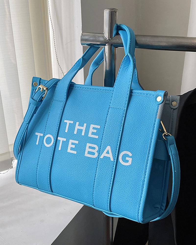 

Large Capacity Fashion Work Travel Tote Bag, Blue