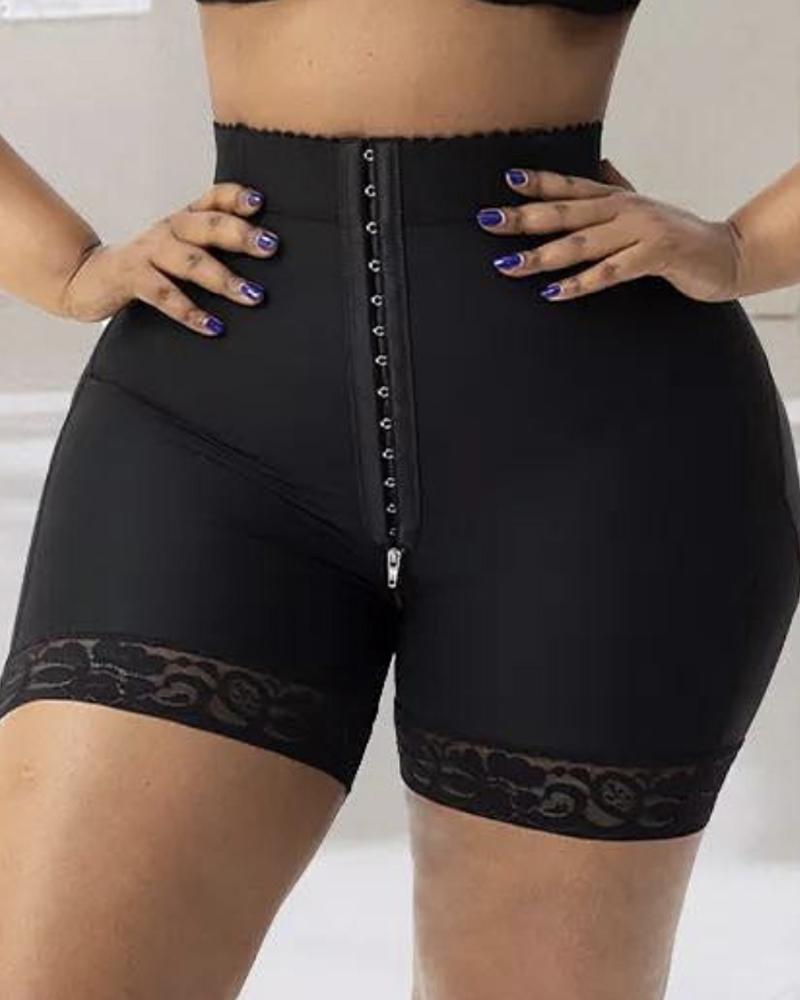 

High Waist Shaping Underwear Postpartum Tummy Control Butt Lift Panty Body Shaper, Black