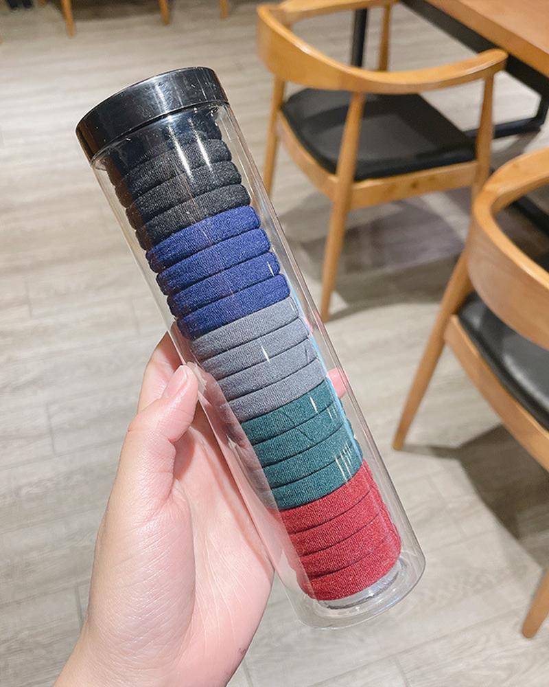 

20PCS Seamless Elastic Hair Tie, Style6
