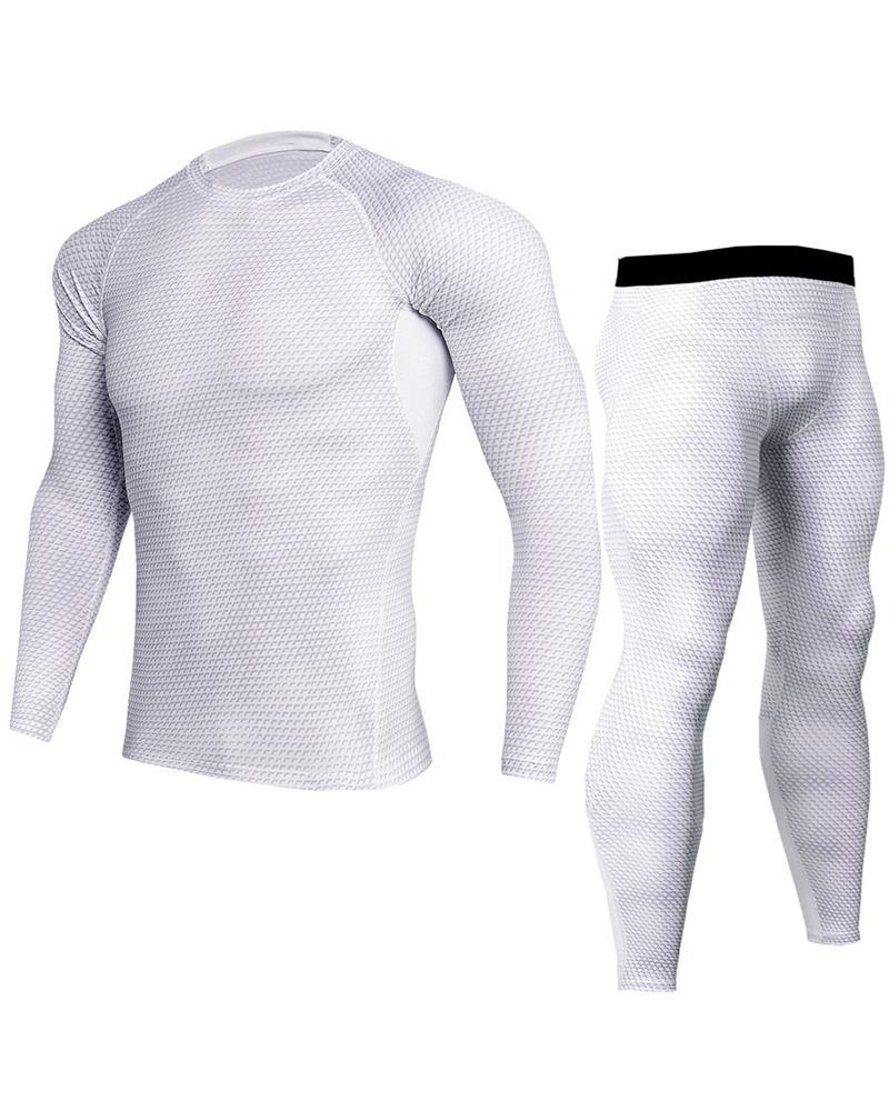 

Solid Color Quick-drying And Breathable Skinny Yoga Pants, White