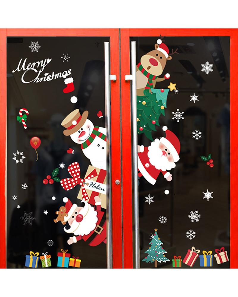 

1Sheet Christmas Window Sticker, Style14