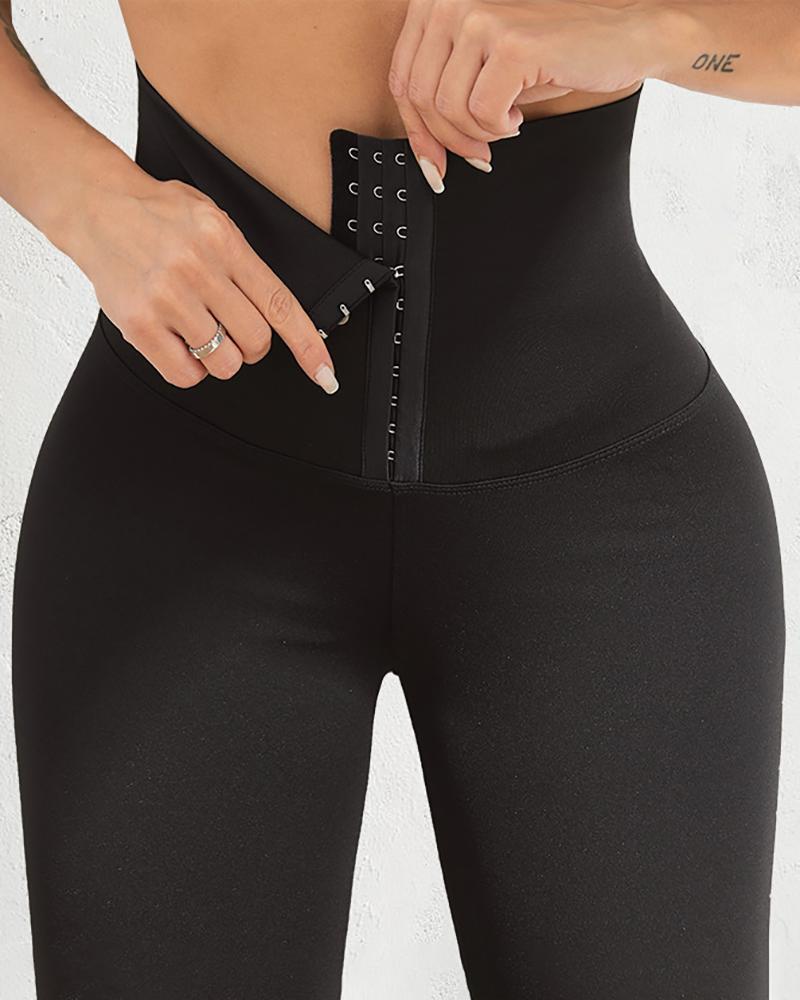 

High Waist Butt Lifting Yoga Pants, Black