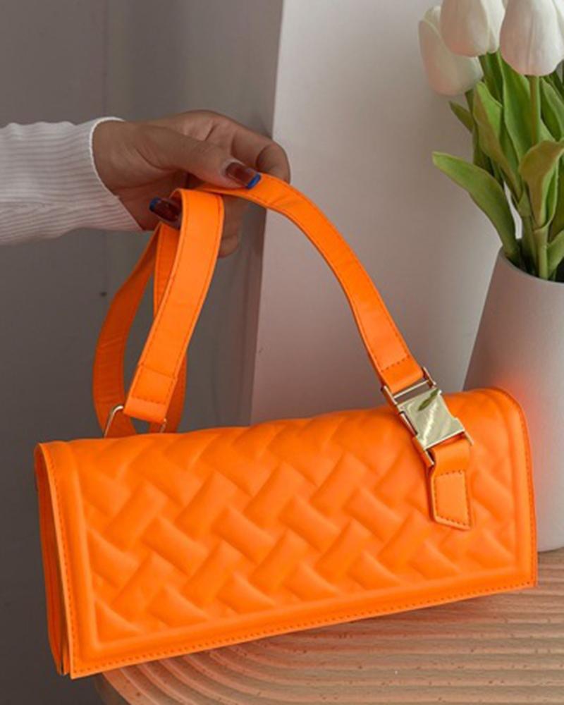 

Flap Magnet Trendy Crossbody Bag, Orange