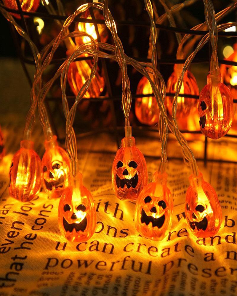 

Halloween String Lights Waterproof LED Pumpkin Lights Holiday Light for Indoor Outdoor Decor Halloween Decoration Light, Style1