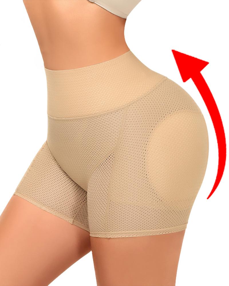 

Seamless Breathable High Waist Butt Lifting Tummy Control Body Shaper Panty, Nude