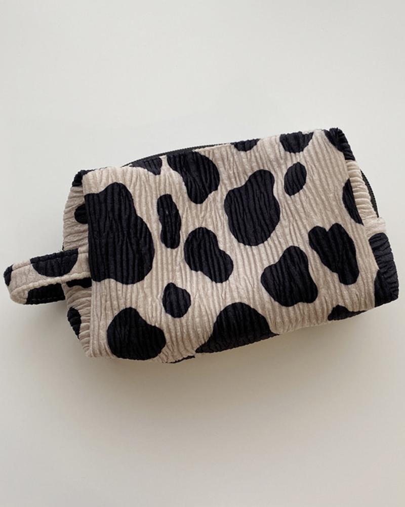

Plaid Zipper Change Purse Toiletry Bag Accessories Organizer Storage Handbag Girls Pencil Case, Style5