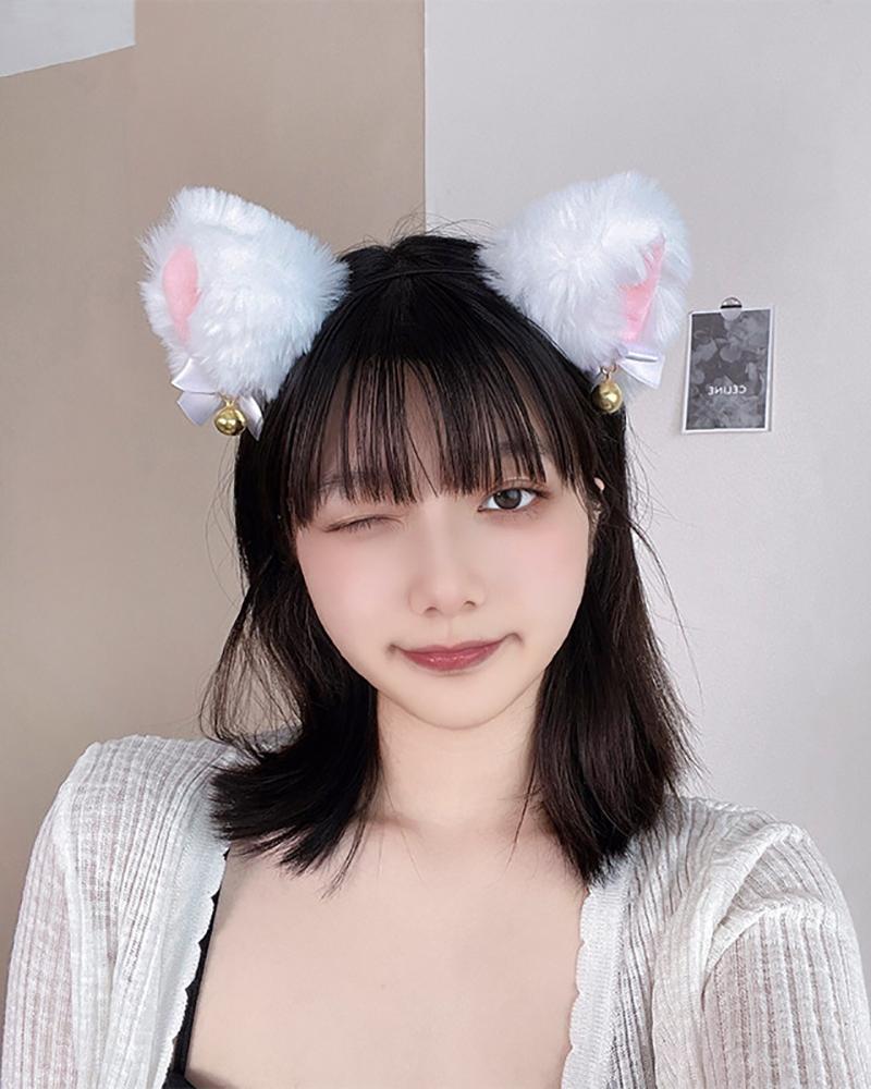 

Fluffy Ear Design Headband, Style2
