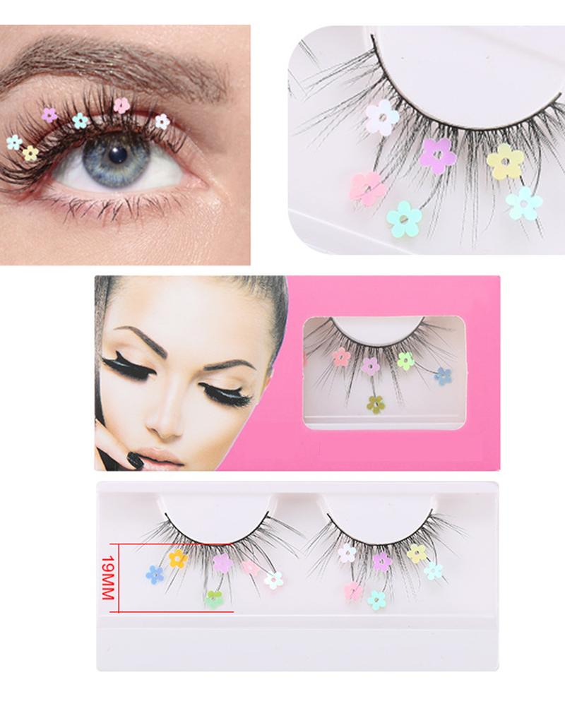 

Christmas Heart Wispy Faux Party Eyelashes, Style2