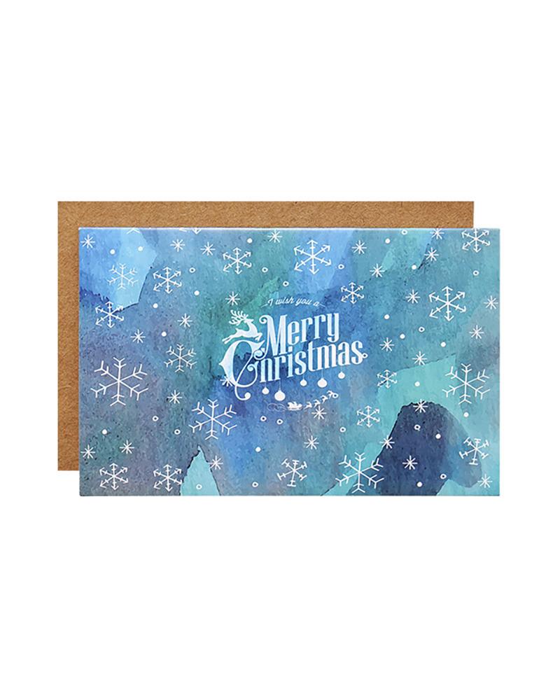 

Christmas Greeting Card With Envelope, Style4
