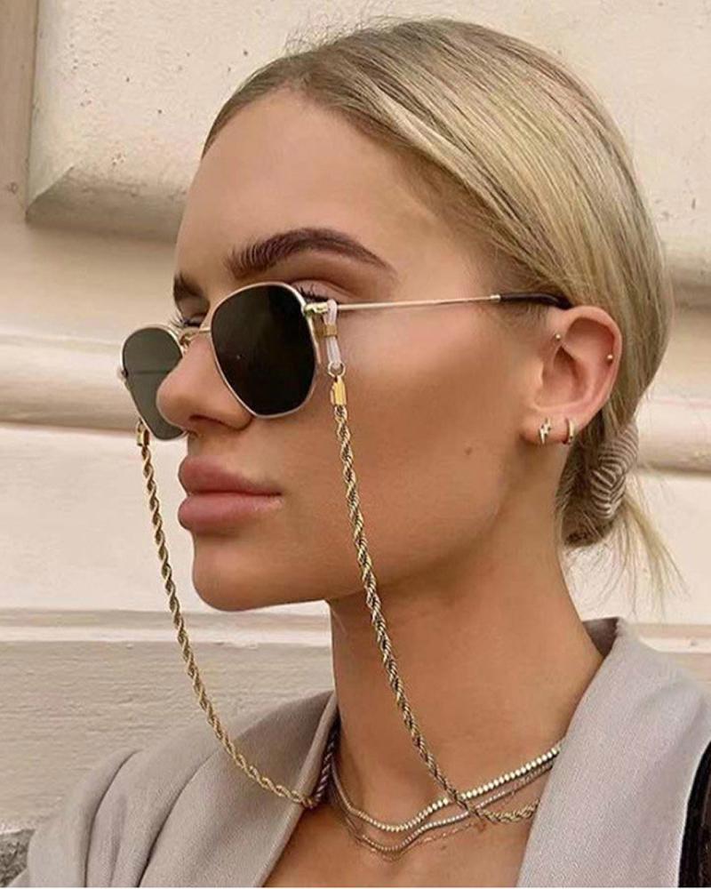 

1pcs Necklace Holder Sunglasses Chain, Silver