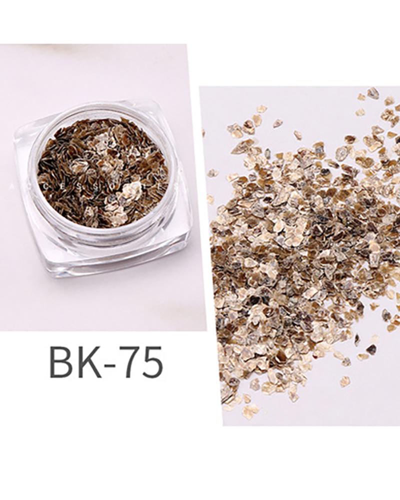 

Irregular Sea Shell Flakes Sequins Nail Decoration, Style4