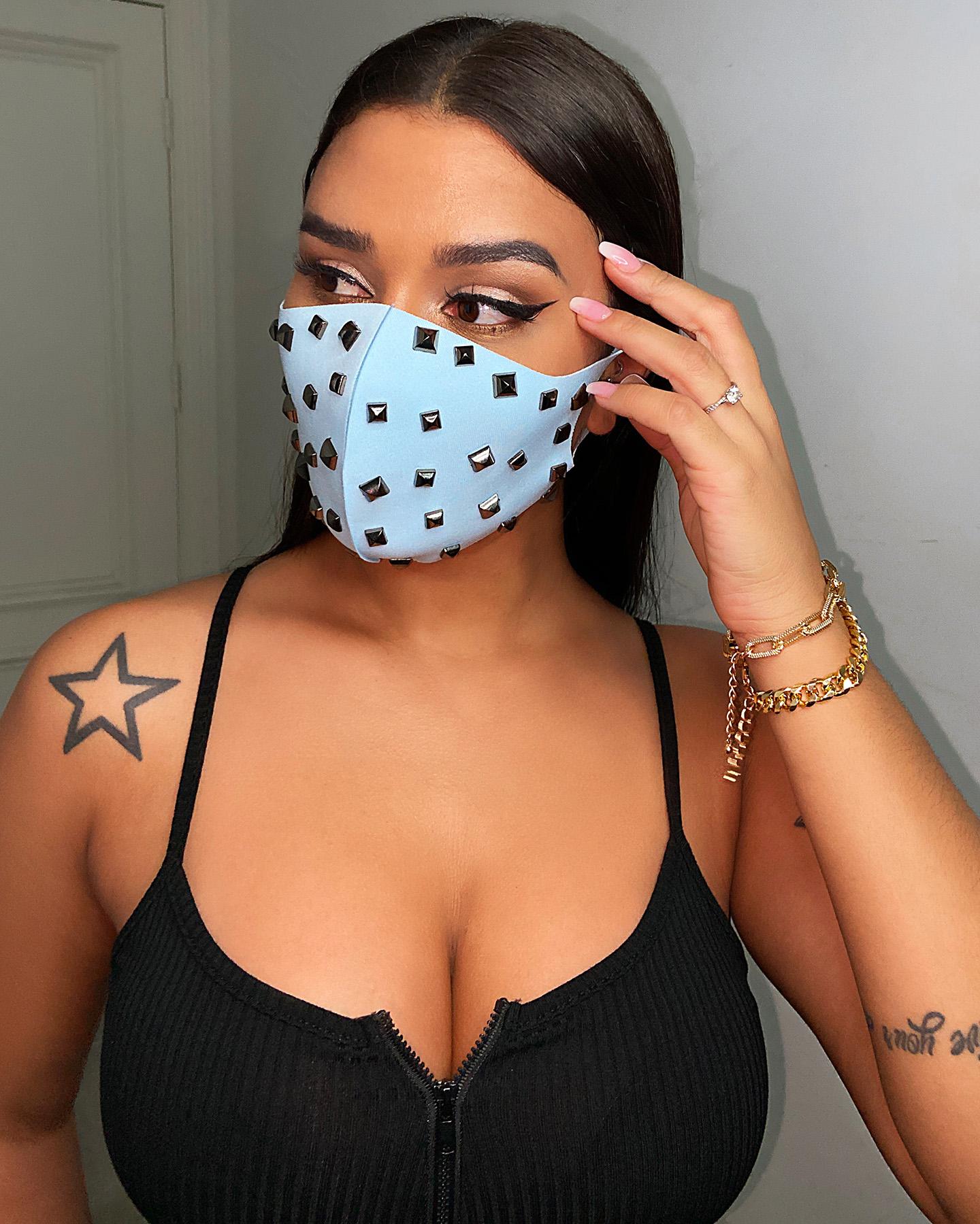 

Rivet Breathable Reusable Ear Loop Mouth Mask, Blue