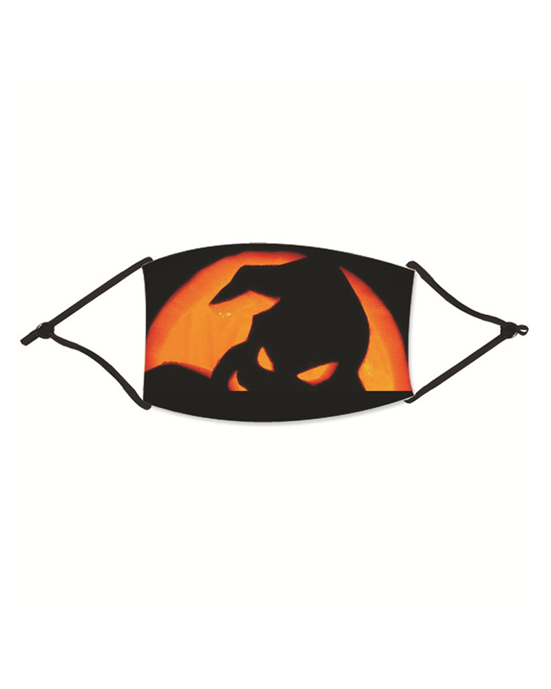 

Halloween Ghost Print Washable Reusable Cotton Face Mask, Style10