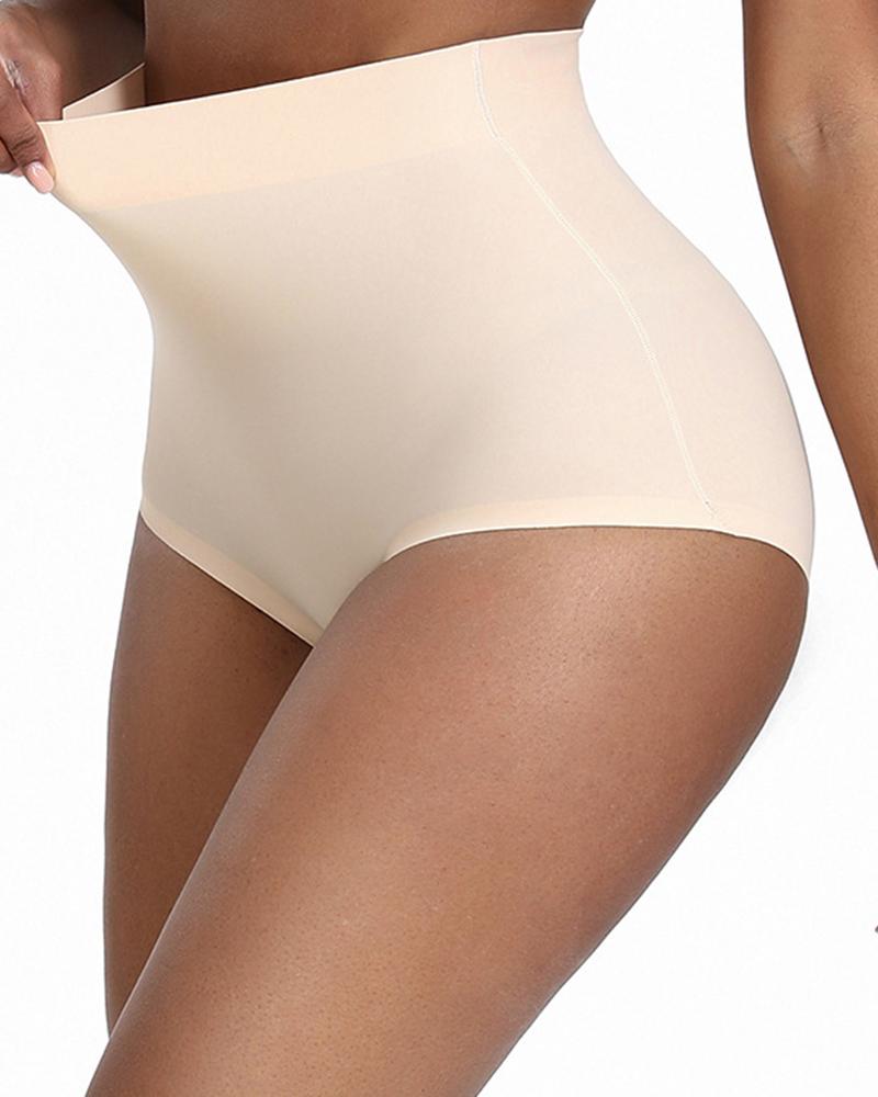 

High Waist Tummy Control Shapewear Panty, Nude