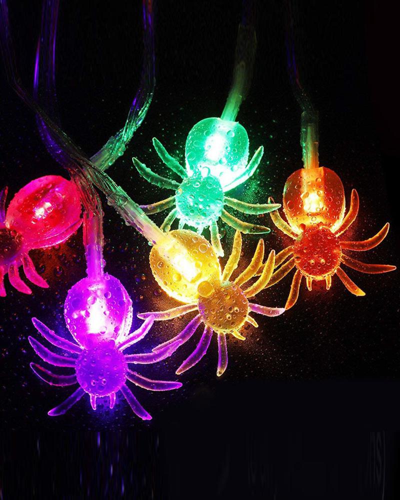 

Halloween Decorations Spider Lights Battery Powered Led String Lights For Halloween Decor, Style1
