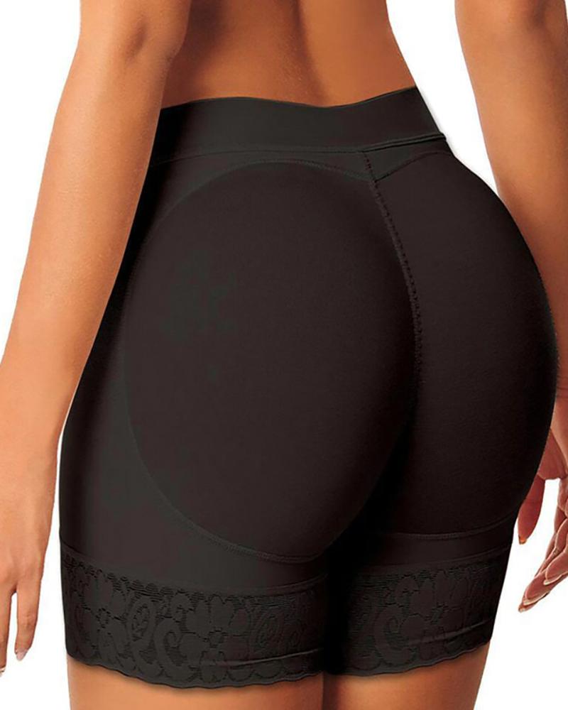 

Shaper Padded Butt Lifter Panty Butt Hip Enhancer Fake Hip Shapwear Underwear, Black