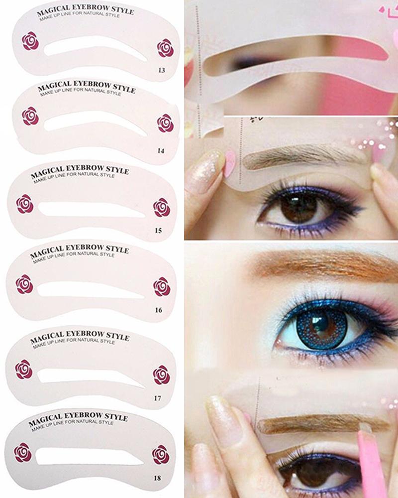 

Eyebrow Shaping Stencil Kits, Style1