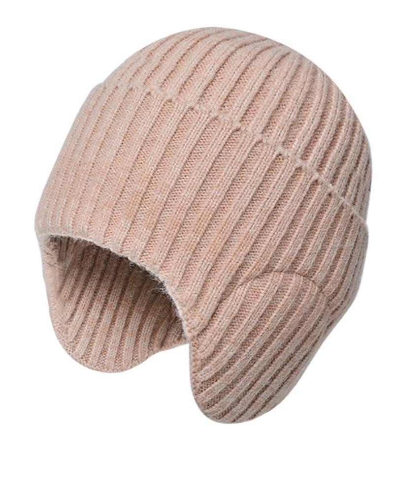 

Women's Beanie Outdoor Thermal Windproof Knit Winter Hat, Pink