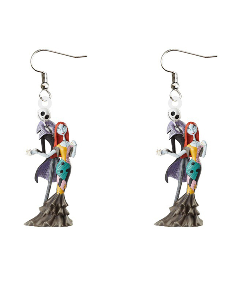 

1Pair Christmas Graphic Shaped Drop Earrings, Style5