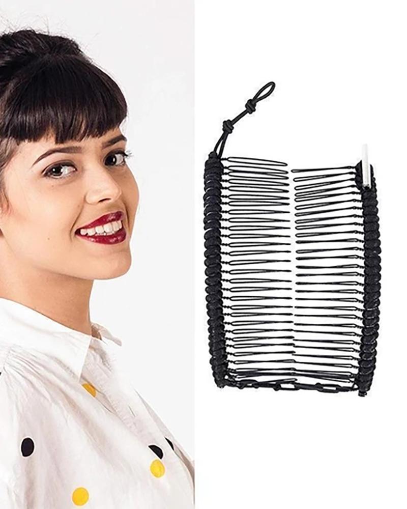 

Original Stretch Banana Hair Clip, Black