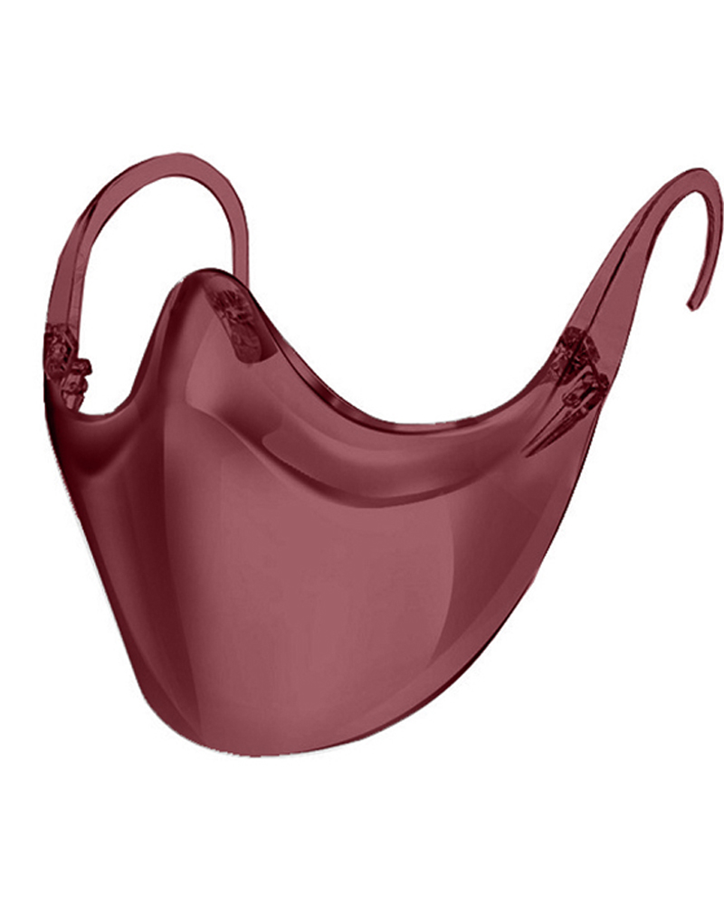 

Face Shield Face Mask, Wine red