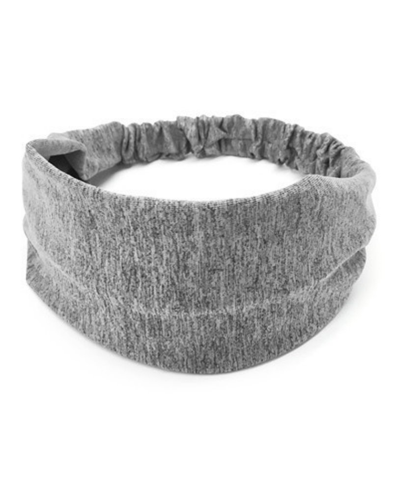 

1pc Sweat-Absorbent Quick Dry Sports Headband, Light gray