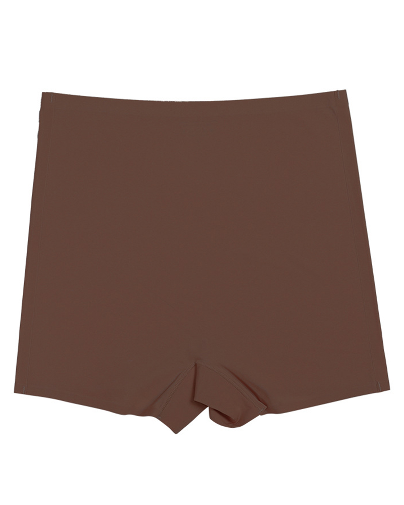 

Seamless Smoothing Shapewear Slip Shorts, Brown