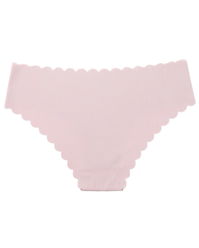 

Seamless Ice Silk Low Waist Panty, Pink