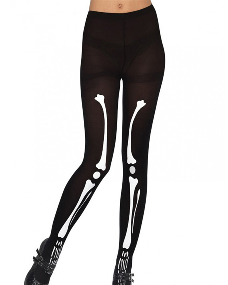 

1pcs Halloween Kids' Costume Accessories Skeleton Stockings Or Gloves, Style2