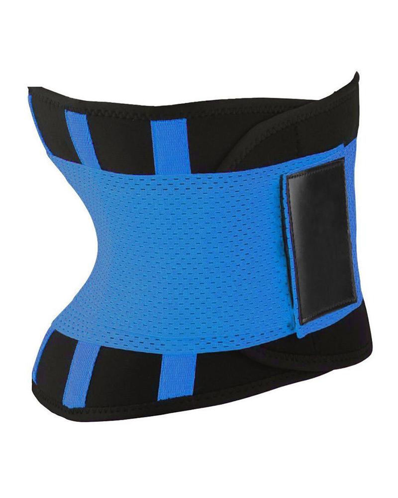

Waist Trainer Thermo Sweat Belt Tummy Body Shaper, Dark blue