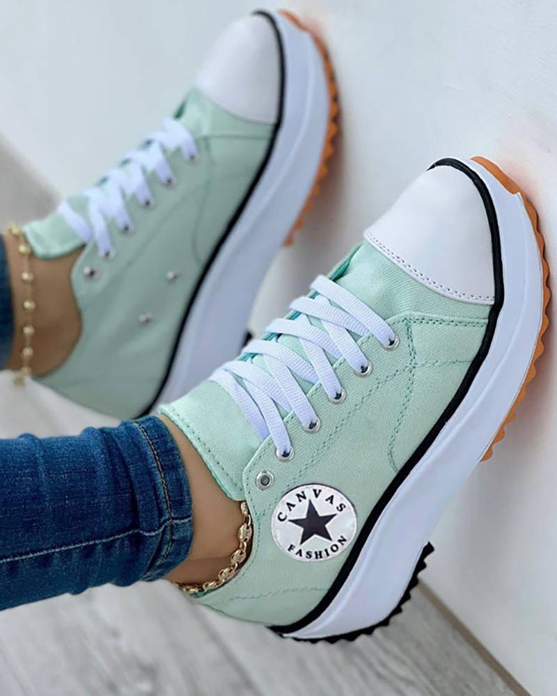 Eyelet lace cheap up sneakers