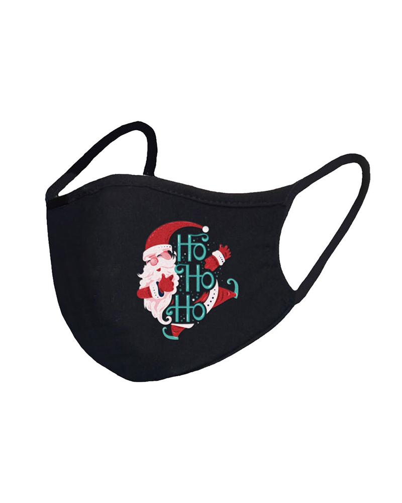 

5PCS/Set Randomly Dispatched Christmas Print Breathable Face Mask(Patterns Sent Randomly), Style1