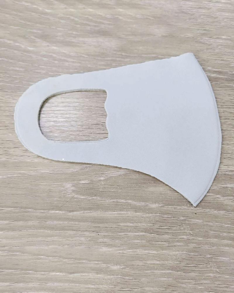 

Ice Silk Breathable Mouth Mask Washable And Reusable, Light blue