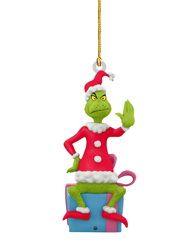 

1pc Christmas Tree Grinch Thief Ornament Christmas Hanging Decoration, Style7